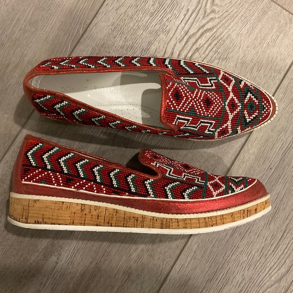 Donald J. Pliner Multicolor Patterned Loafers - Picture 4 of 10